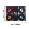 Basketball Training Mat - Anti-Skid Rubber Silent Shock-Absorbing Footwork Mat, Basketball Sticky Mat Ideal for Kids Home Basketball Drills & Indoor Skill Training, Safe Practice Sessions (24*16 inch) view 3