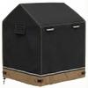 Deosk Outdoor Playhouse Cover Waterproof Wooden Playhouse Covers For Kids Play Houses Outside 420D Heavy Duty Oxford Fabric 57"*57"*63"(Black) view 1