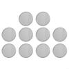 10 Pack 2.76-Inch Transparent Plastic Coin Capsules with Multiple Foam Ring Inserts, Round Storage Holders for Collectors to Organize and Protect Commemorative Coin(4) view 1
