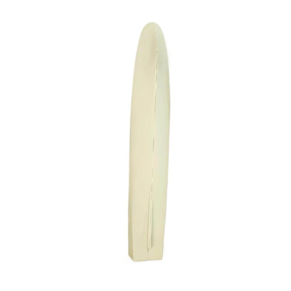 1100mm(43.31in) FRP RC Boat Hull, Unpainted White Base for Coast Guard Ship/Warship Model, High-Strength Fiberglass Hull Shell, 1 PC