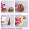 Bemonew Ice Cream Toy, Educational Ice Cream Play Set with 2 Scoops & Base, Preschool Learning Activities, Montessori Toys for Kids 3+ Year Old view 4