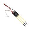 70A Bi-Directional Brushless ESC, 2-6S LiPo Compatible with 5V 3A BEC & 4mm Banana Plugs, Air-Cooled for RC Boat/Car/Underwater Robot(T Plug) view 1