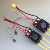 70A Bi-Directional Brushless ESC, 2-6S LiPo Compatible with 5V 3A BEC & 4mm Banana Plugs, Air-Cooled for RC Boat/Car/Underwater Robot(T Plug) view 4