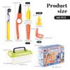Bemonew Cardboard Construction Kit 148 PCS Cardboard Tools Kids Early Educational Toys for Boys and Girls view 3