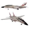 Flying Airplane Model Diecast Metal Alloy 1/72 Scale F14A F-14 F14 VF-31 Tomcat Aircraft Fighter Plane Replica Model Toy for Collection Aviation Airbus view 2