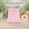 MIXIUJIEN Sugar Glider Sleeping Pouch, Plush Drawstring Pouch Set, Soft Breathable Cage Bed for Sugar Gliders, 5-Pack view 3