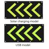 18 * 33in Electronic Truck Trailer Mounted Lamp Black Film Display Road Arrow Board Flashing Led Traffic Sign(USB) view 2