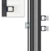 Adjustable Pet Gate No Drilling Needed Expandable Up to 43" Indoor Outdoor Barrier for Dogs Cats Retractable Pet Gate view 3