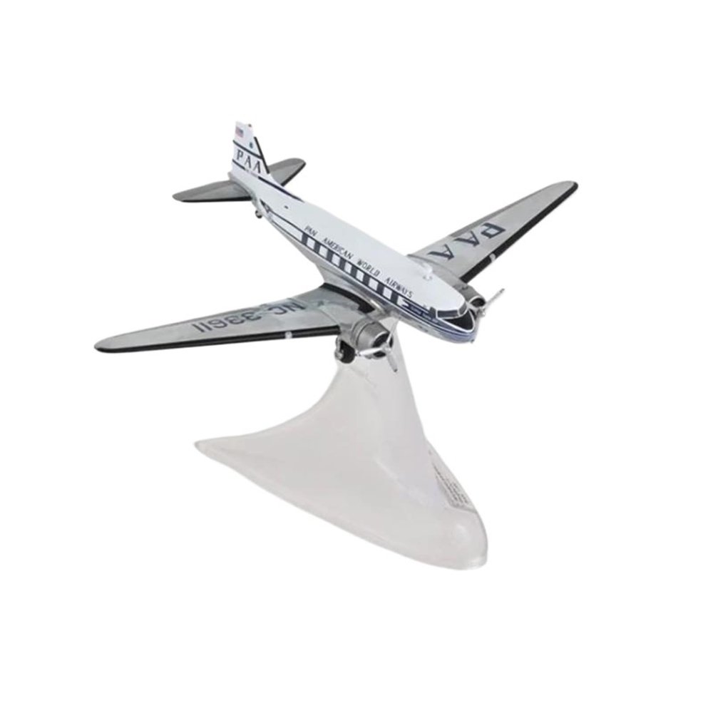 Flying Airplane Model Diecast Alloy Plane Model Toy 1:200 Scale Douglas American DC-3 DC3 PAA PAN AM Airlines Aircraft Planes Aviation Airbus