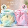 MIXIUJIEN Sugar Glider Sleeping Pouch 2-Pack, Soft Plush Drawstring Pouches for Sugar Gliders, Cozy Hanging or Carry Pouch for Daily Rest(Largesize) view 3