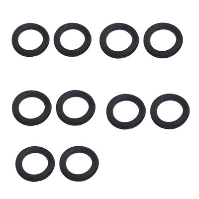 ArtHoval for Replacement O-Rings for Spinlock Dumbbell Nut - 10/20 Pcs Black Washers 25mm, for Flat and Options, Pack of 10 or 20