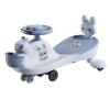 Wiggle Scooter Wiggle Car Music Light Swing Cars Silent Flash Wheel Twist Turn Movement to Steer for Ages 1 Years and Up(Blue,No Push Handle) view 1