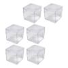 6PCS Small Square Observation Boxes with Magnifier for Outdoor Exploration Safe Viewer Container Observation Box with Magnification Lid view 1