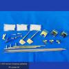 1/200 Battleship RC Kit for Assembly Model, 380 Motor Mounts, Stainless Steel Shafts & 23mm Propellers, Rudders view 3