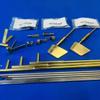 1/200 Battleship RC Kit for Assembly Model, 380 Motor Mounts, Stainless Steel Shafts & 23mm Propellers, Rudders view 4