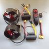 12-24V Dual Underwater Thruster Kit (10kg Thrust) with 2X 70A ESC with Remote, CW/CCW Propellers for RC Boat/ROV(XT60 Plug Set) view 2