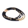 Bohemian Multi-Layered Handmade Bead Retro Necklace For Women,black,65.5+7cm view 2