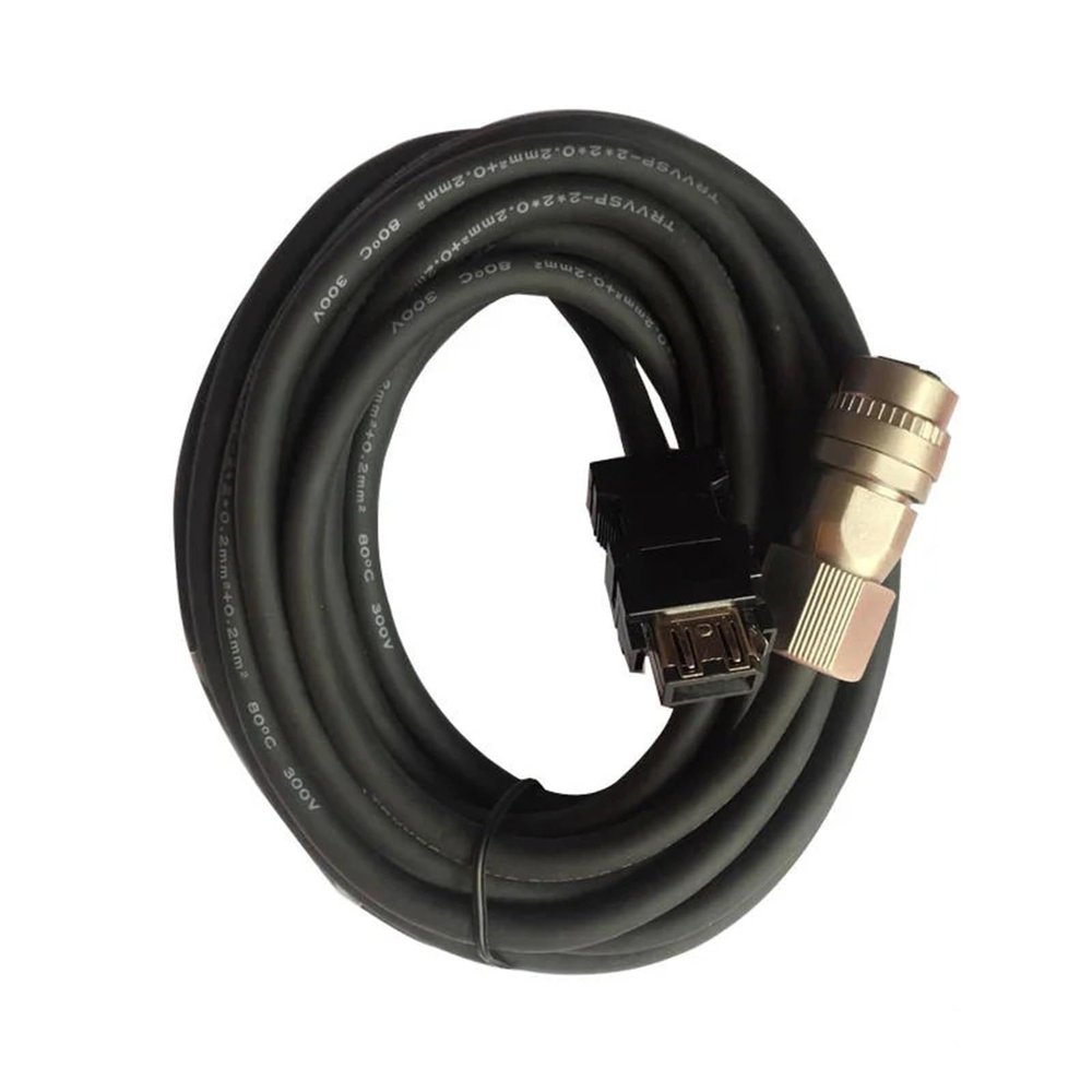 COKYIS High Power servo Motor Encoder line MR-J3ENSCBL3 5 10 15M-L/H Motor Cable(Large,15M)