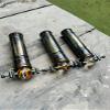 Beautiful Antiqued Brass Kaleidoscope with Three-Color Marble Eyepiece Classic GILBRT & SONS Design Item Set of 3 view 2
