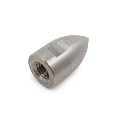M4.76 Threaded Nose Cone Spinner, Left-CCW/Right-CW, Multiple for RC Boat Hard Shaft(M4.76-D10mm-RIGHT)
