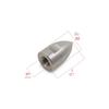 M4.76 Threaded Nose Cone Spinner, Left-CCW/Right-CW, Multiple for RC Boat Hard Shaft(M4.76-D10mm-RIGHT) view 2