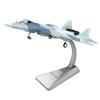 Flying Airplane Model 1/72 Scale AF1 Russian Air Force SU-57 SU57 Stealth Fighter T50 T-50 Alloy Diecast Simulation Aircraft Model Toy Aviation Airbus view 2