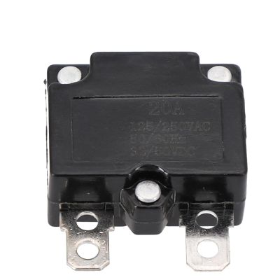ArtHoval Automatic Reset Relay 5A-30A for Electric and Remote Control Toys, Overcurrent for Protection Switch Compatible with Children's Ride-On Vehicles and Stroller Accessories