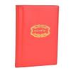 Album Collection Book 120 Pockets Mini Size Money Collecting Holder with Non Slip Cover Durable Storage for Collectors Red Blue (Red) view 1