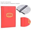 Album Collection Book 120 Pockets Mini Size Money Collecting Holder with Non Slip Cover Durable Storage for Collectors Red Blue (Red) view 3