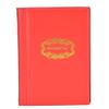Album Collection Book 120 Pockets Mini Size Money Collecting Holder with Non Slip Cover Durable Storage for Collectors Red Blue (Red) view 4