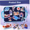 Muzrunq Felt Board for Toddlers, Bible Stories Felt Board Set, Flannel Stories Include Noah's Ark, and The Whale, David and Goliath, Nativity Scene for Kids Christmas.- view 3