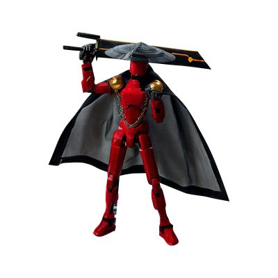 13 Action Figure Set,3D Printed Toys Multi-Jointed Movable,Desktop Decorations for Game Lovers Toys A03