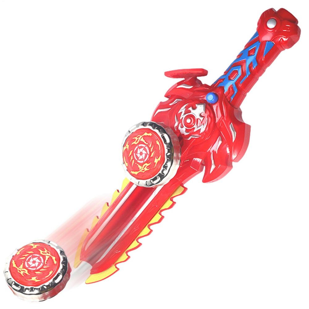 Spin Top Battle - 29x8x3cm Interactive Battle Spin Top | Interactive Spinner Gyroscope | Portable SpinnerTop | Battling Gyro Toy with Sound and Light for Boys Girls Aged 6+, Spinner Gyro Toy
