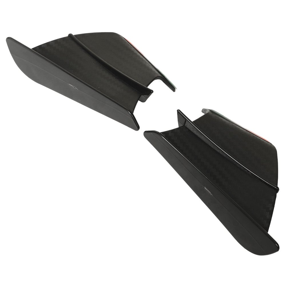 GOTOTOP Winglet Side Spoiler Durable for R1 R3 Z900 Improve Stability and Style (Matte Carbon Fiber Pattern)