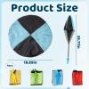 4 Pcs Parachute Toys, Parachute, Easter Basket Stuffers Outdoor Toys, Outdoor Play Parachute Toy, Children's Parachute Toy for Backyard Games, 48x43 CM Parachutes view 2