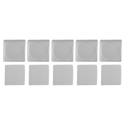 20pcs Square Coin Storage Capsule Case Set - Thickened Plastic Collectible Coin Container with Adjustable Foam Liner, Scratch Resistant, 48x48x7mm for 16-40mm (17/22/27/32/37mm)