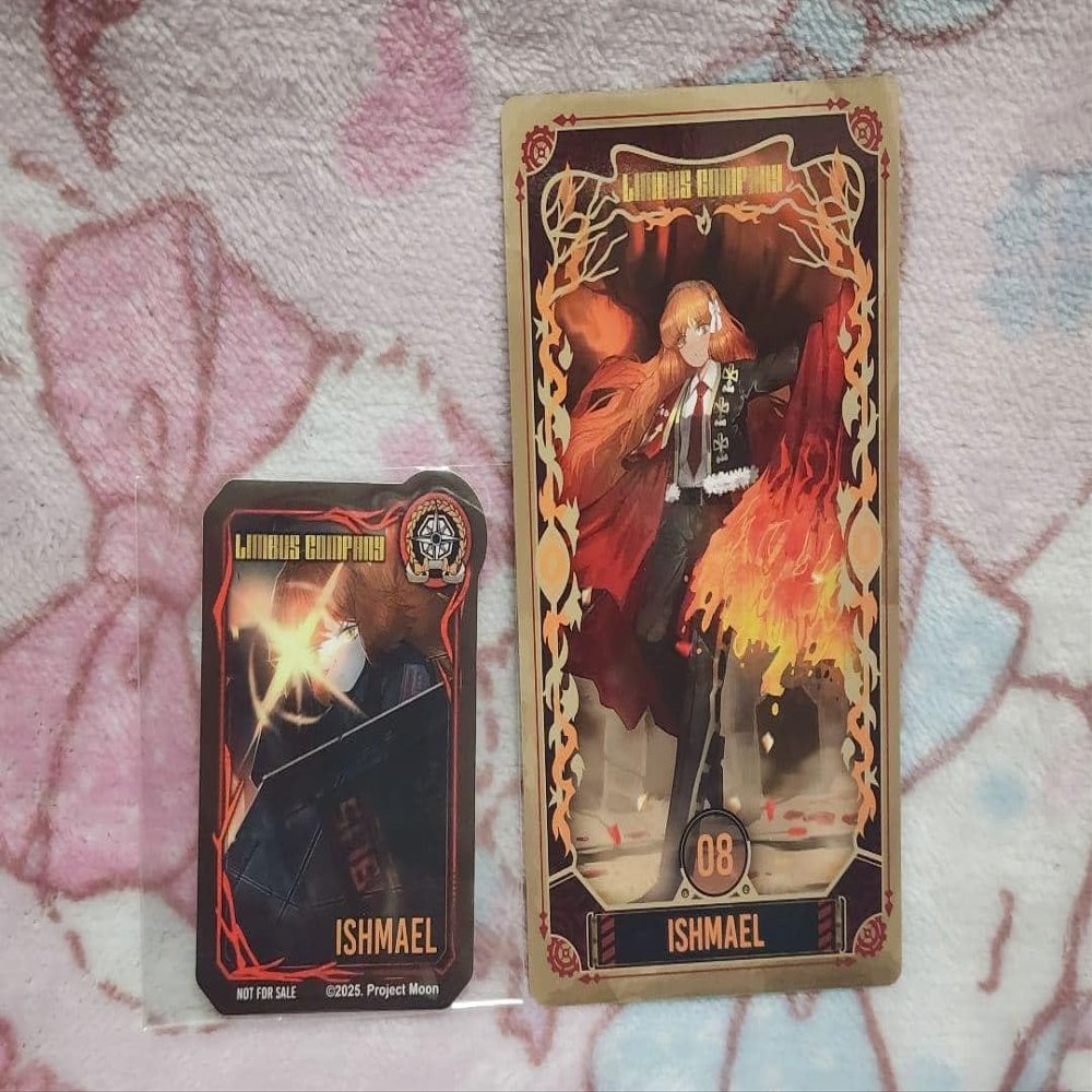 Limbus Company Arcana Card Collection Personality Formation Stickers Ishmael