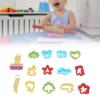 Alomejor Modeling Clay, 10PCS Animal ABS Plastic Clay Tools Cutters Set for Kids DIY Educational Creative Play at Home School view 4