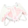 2000s Heart Plush Bag for Teens Girl Subcultures Anime Bowknot Shoulder Theme Party Costume Accessories Travel Cosplay Backpa view 1