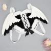 2000s Heart Plush Bag for Teens Girl Subcultures Anime Bowknot Shoulder Theme Party Costume Accessories Travel Cosplay Backpa view 2