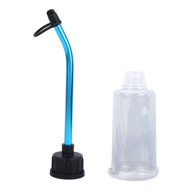 Universal RC Nitro Fuel Filler, Universal RC Fuel Tank Oil Bottle with Aluminum Alloy Straw for Model Car 250ML White