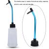 Universal RC Nitro Fuel Filler, Universal RC Fuel Tank Oil Bottle with Aluminum Alloy Straw for Model Car 250ML White view 4