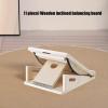 Thickened 4-Level Adjustable Balance Board with for Home Gym & Leg Rehabilitation Portables Stability Board view 4