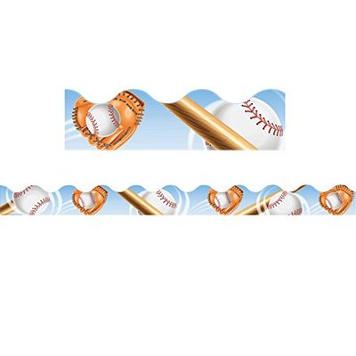 Baseball Deco Trim - Pack of 6
