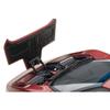 1 to 18 Scale Bugatti EB110 GT Dark Red Diecast Car Model view 1
