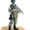 12 Inch Soldier Action Figure Model, 1/6 Realistic Army Soldier Model Set with Weapons and Accessories for Adults Military Lovers to Collect and Gift (Military Police) view 2