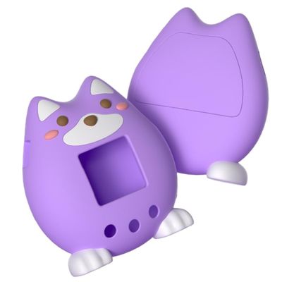 Cartoon Protective Case for Tamagotchi Paradise Protection Shell Electronic Pet Protector Sleeve (Purple)