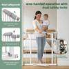 41" Tall Wide Dog Gate for Doorways, 65.7"-71.2" Extra Tall Pet Gates view 4