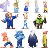 12-Piece Cartoon Animal Figures Set, City-Themed Mini Animal Toys Creative Play, Party Favors, Desk Decor & Collectible Gift Set view 1