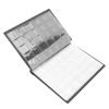 Album Collection Book Collecting Holder 250 Pockets 10 Pages Durable Portable Organizer for Collectors Black Brown Red Optional (Brown) view 3